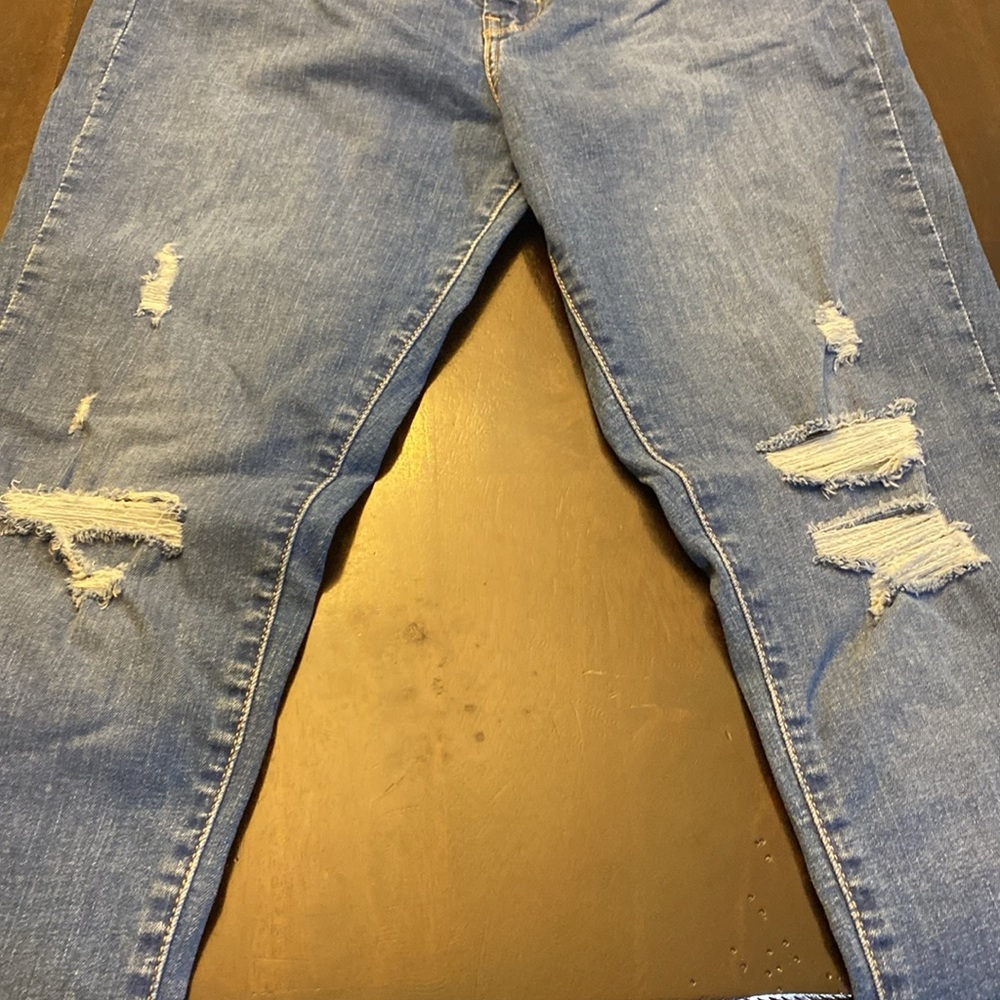 Levi’s 720 High-Rise Super Skinny Distressed Jeans  - Size 31✨ - Picture 2 of 14